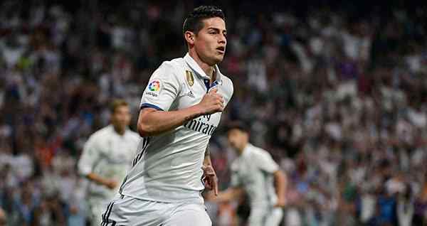 James Rodríguez Cristiano Ronaldo