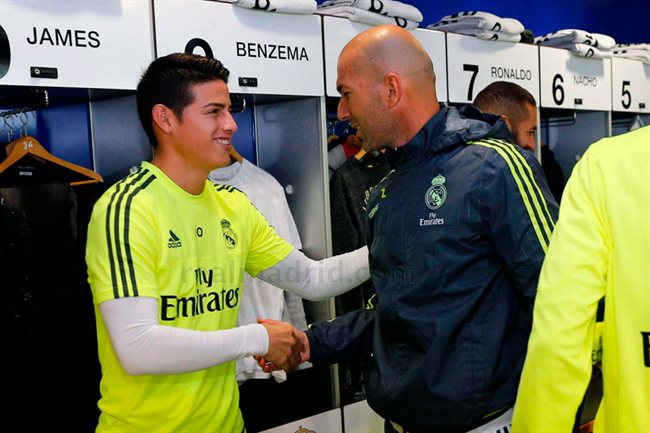 James y Zidane
