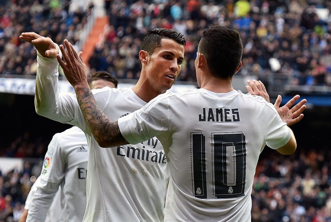 James y Cristiano
