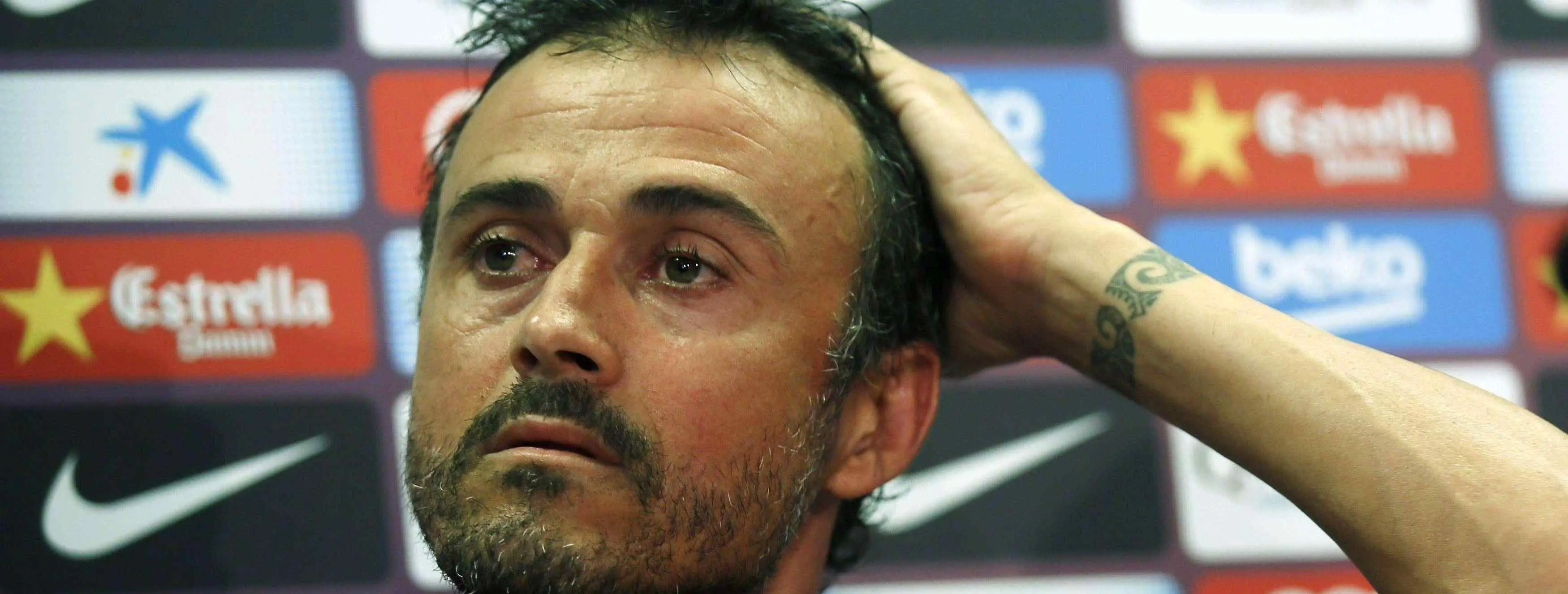 Luis Enrique desmiente otra vez a Messi