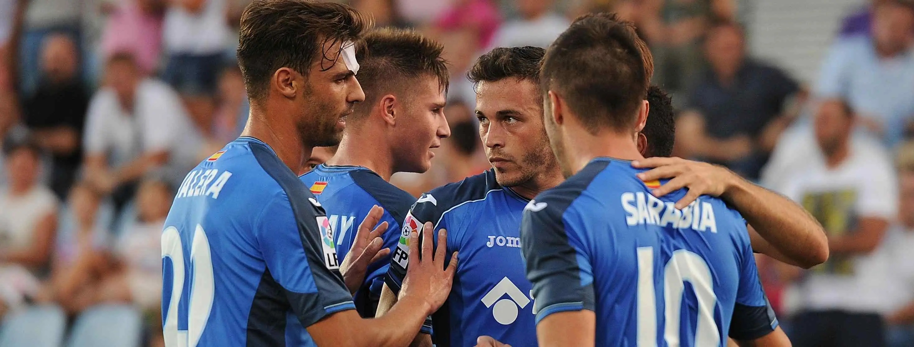 Sarabia aleja al Getafe de la zona de descenso ante un pobre Espanyol