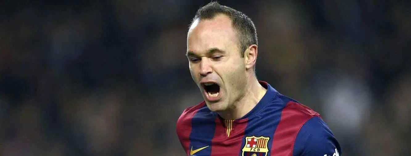 Los registros de Andrés Iniesta en la Liga producen pánico al barcelonismo