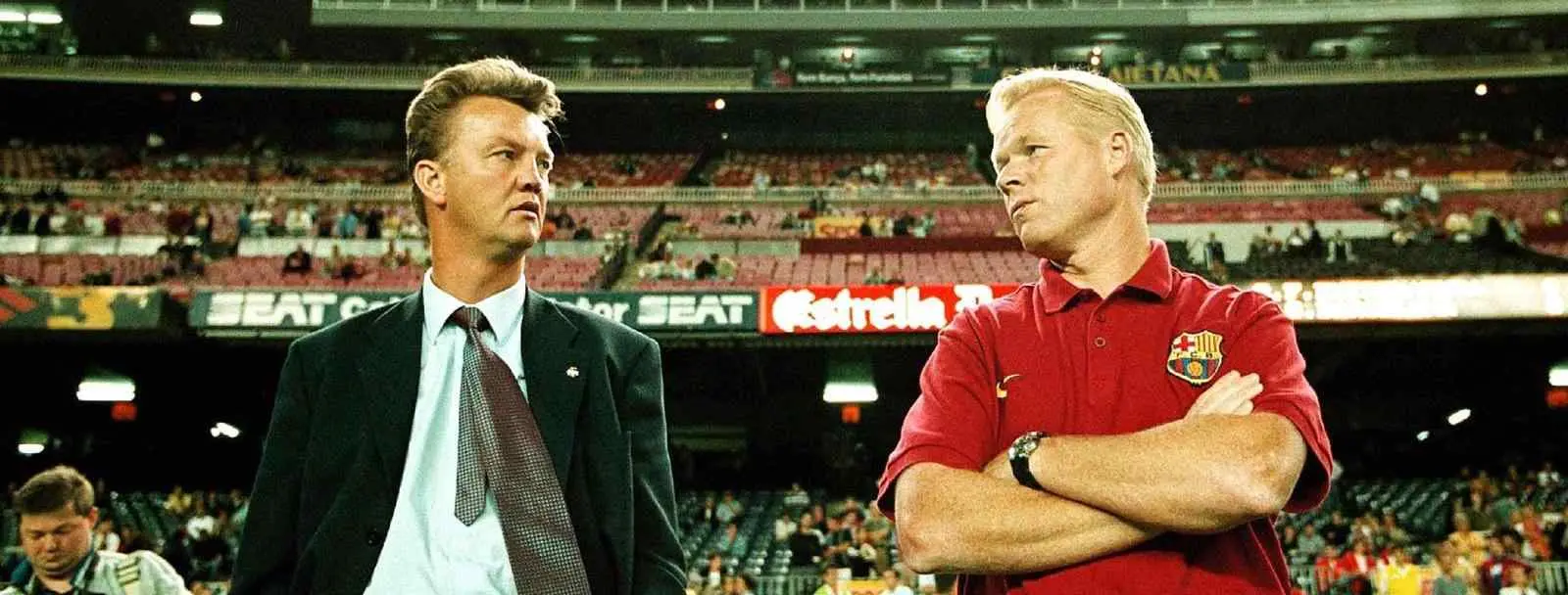 Koeman saca el hacha para decapitar a Van Gaal