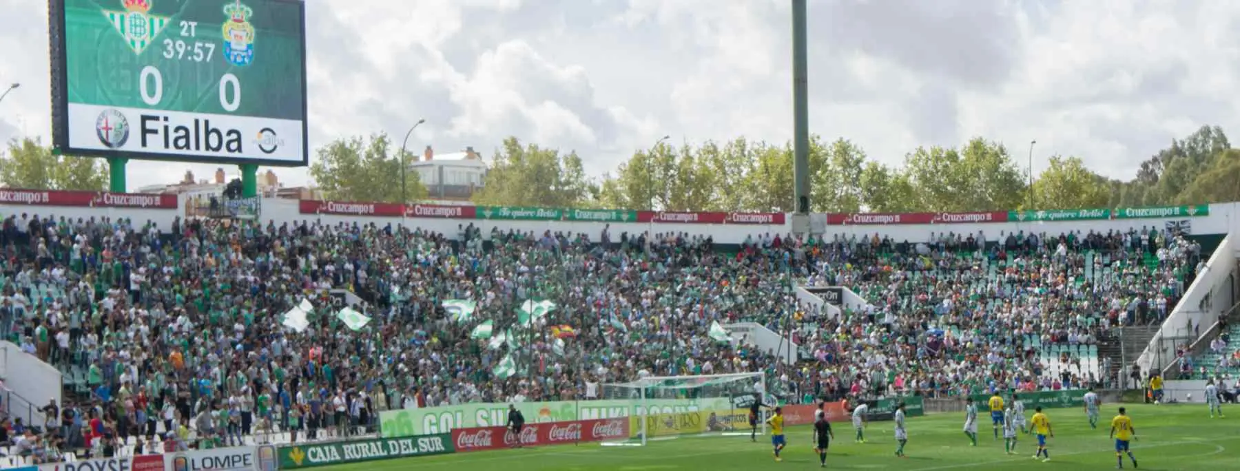 Se está estudiando cerrar una parte de la grada del Benito Villamarín