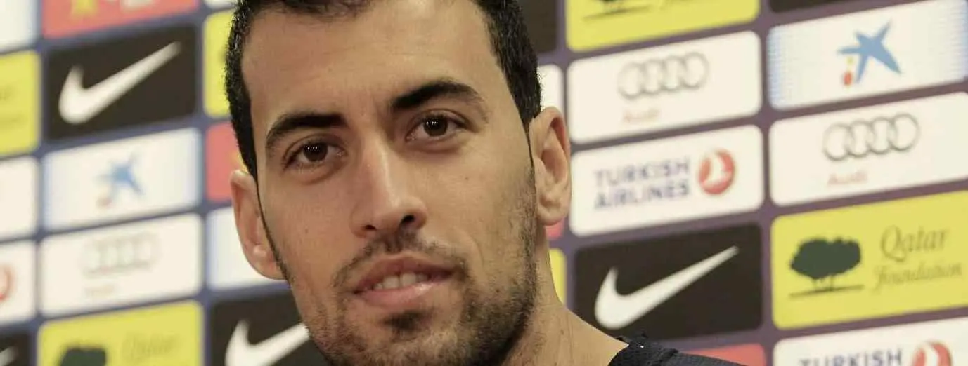 Sergio Busquets ya cobra como los mejores