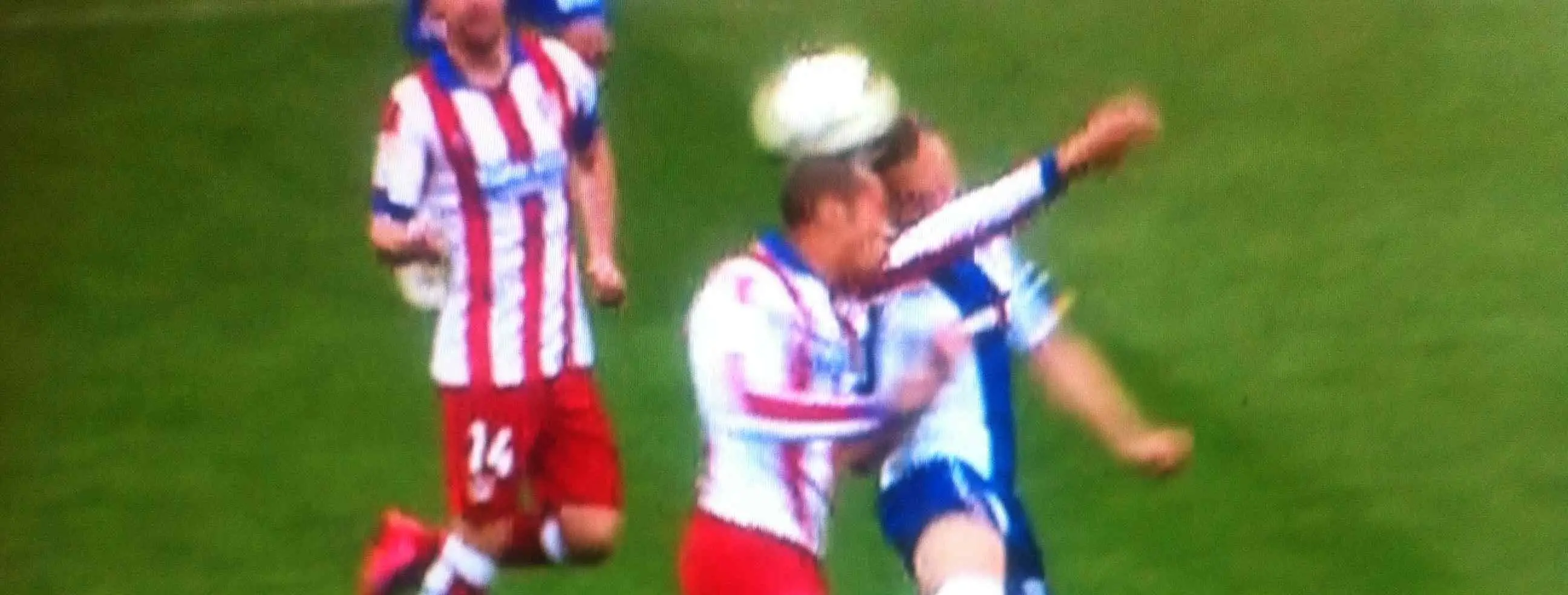 Repasamos cómo está Abraham, la víctima del codazo de Miranda