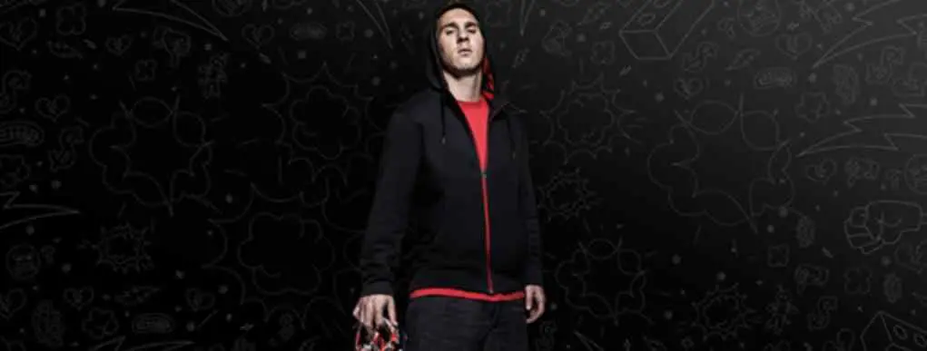 Leo Messi, como un niño con zapatos nuevos ante el Manchester City