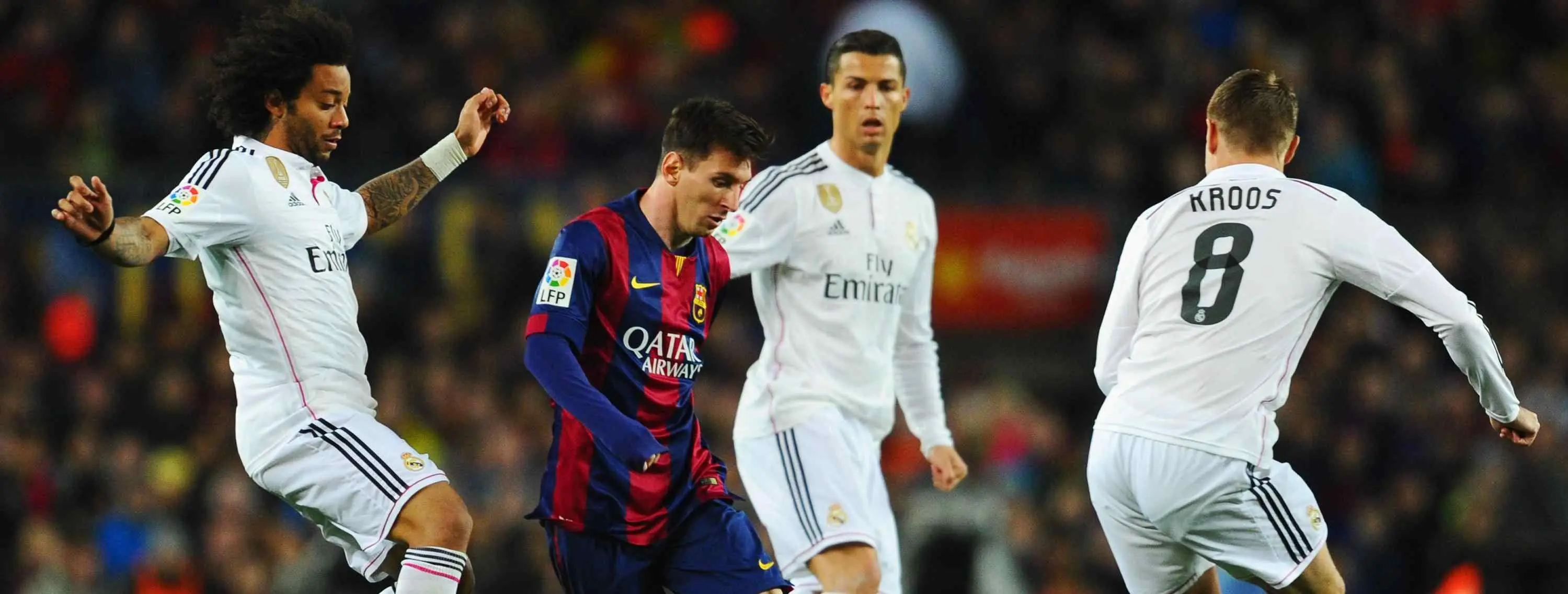 ¡Últimos minutos y el Barcelona por delante en el marcador (2-1)!