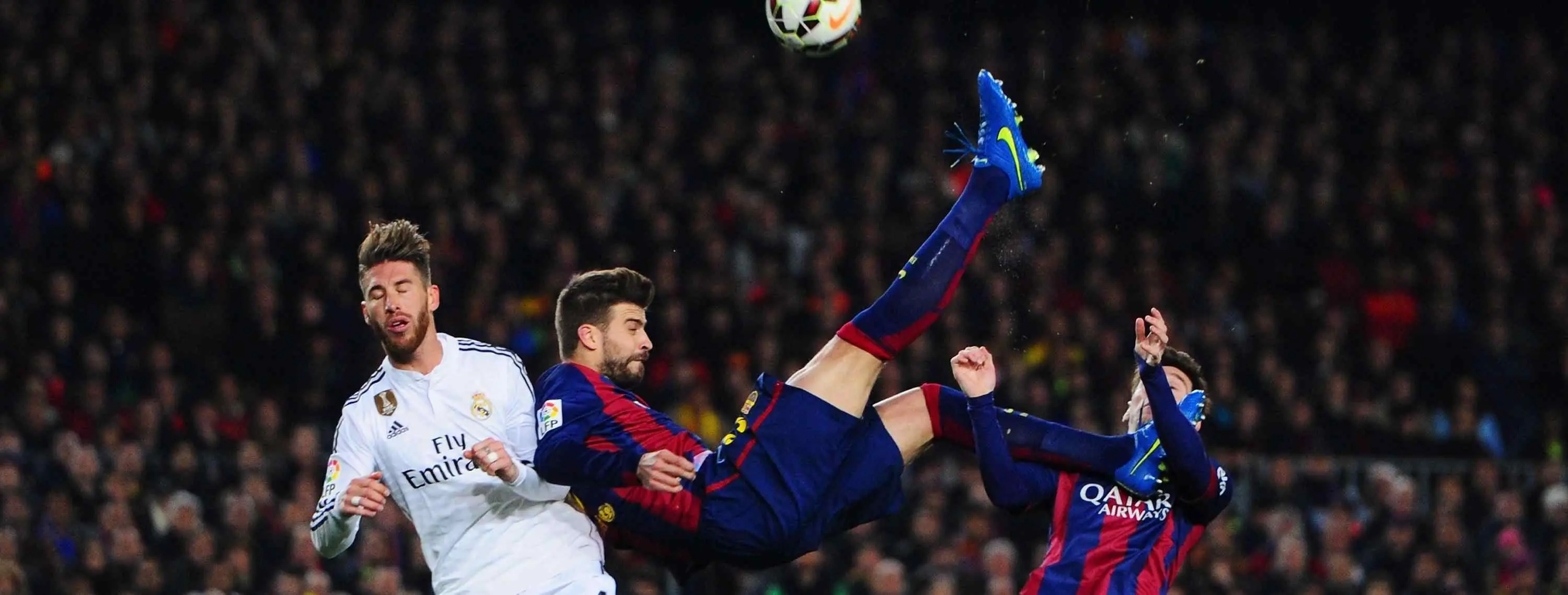 Piqué fue el mejor del Barça en el clásico sin cometer ni una sola falta