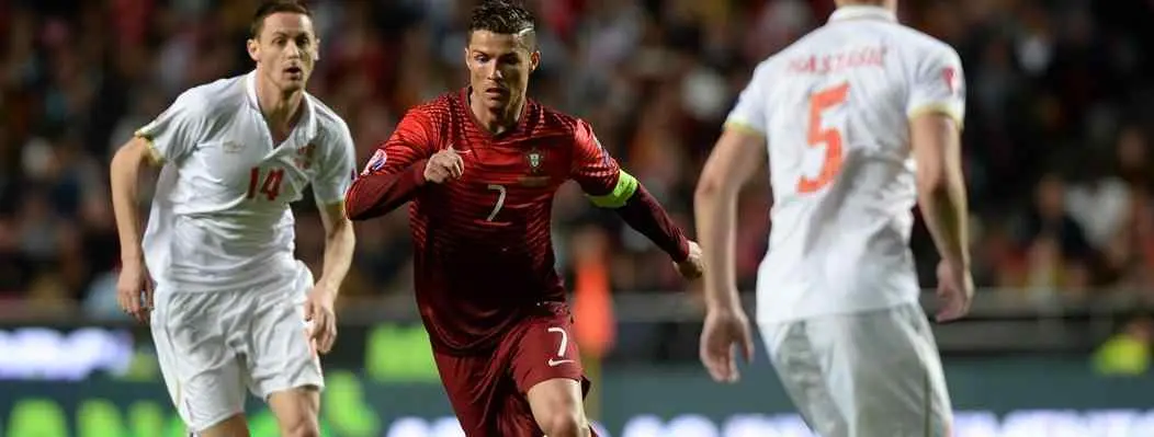 Fabio Coentrao se disfraza de Cristiano en la selección de Portugal
