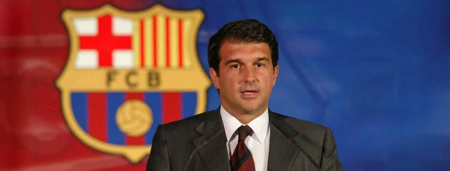 Laporta perfila quién será su entrenador si es elegido otra vez presidente