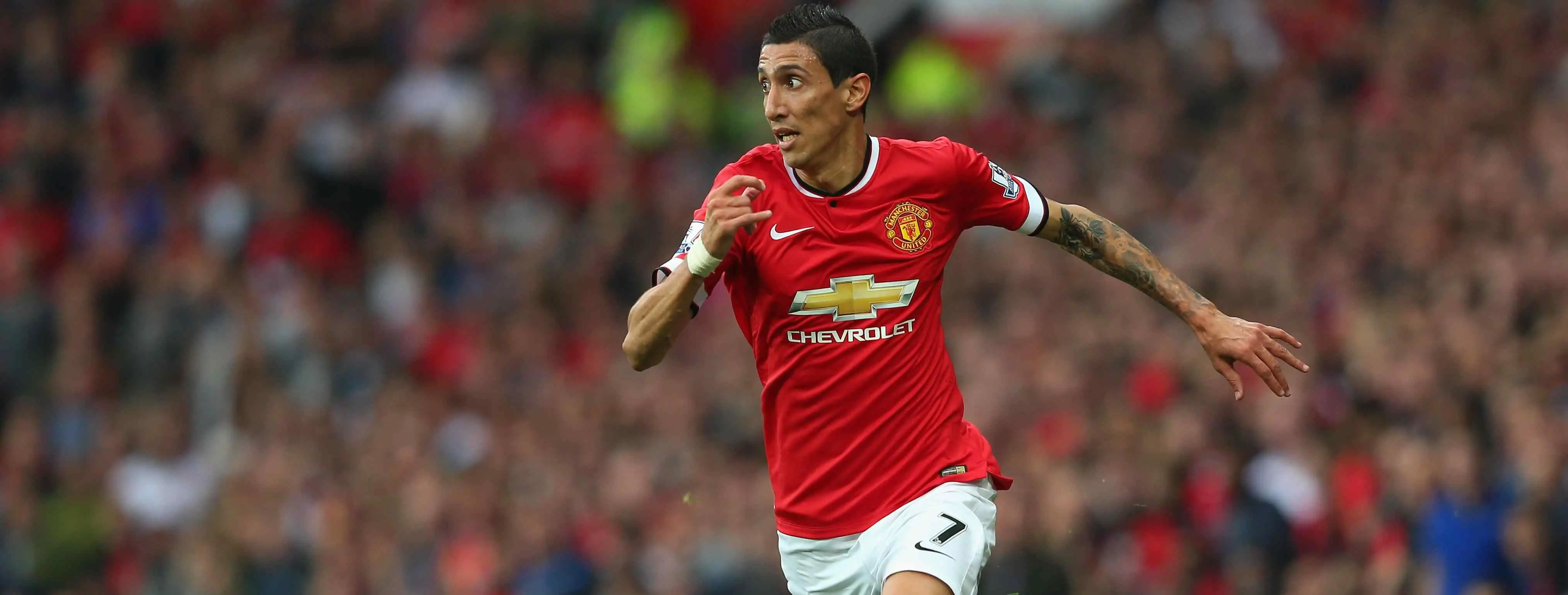 Louis Van Gaal empieza a perder la paciencia con Ángel Di María