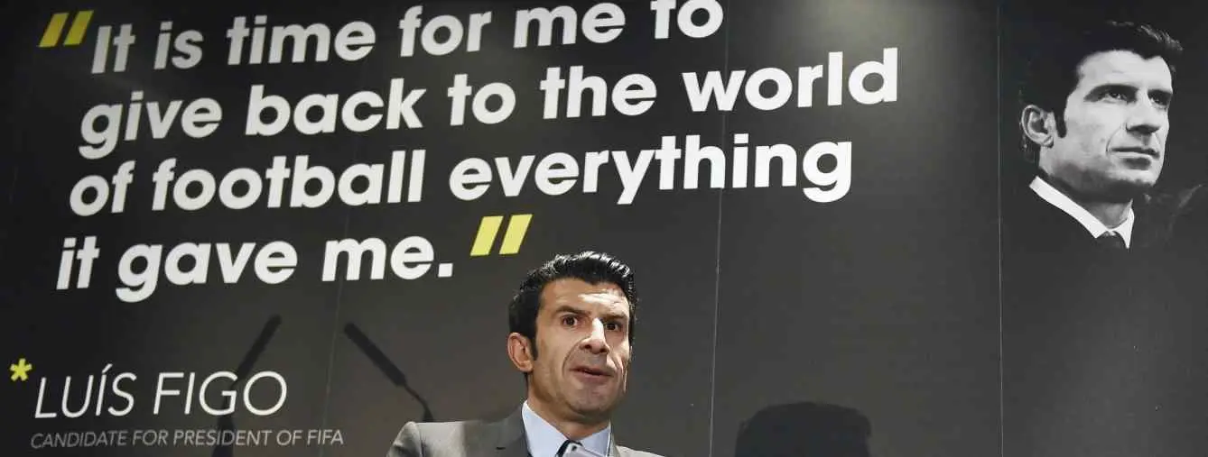 La estretegia de Figo para meterse en el bolsillo el voto suramericano