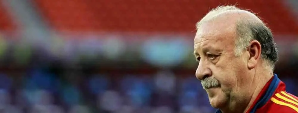 Del Bosque medita sobre el futuro de un jugador del Barça en la selección