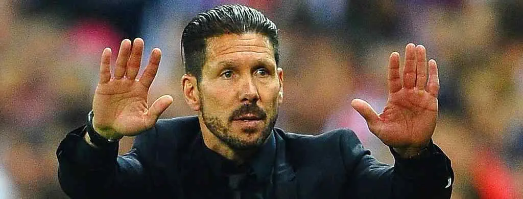 Diego Simeone descarta al Atlético de la lucha por el título