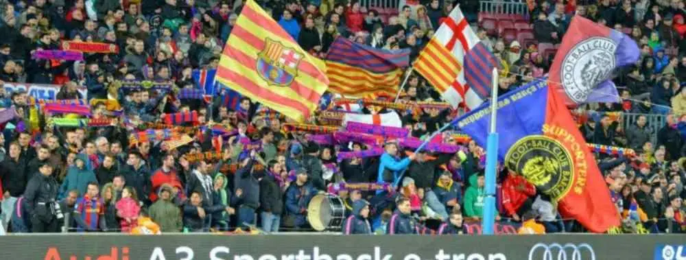 La grada de animación del Barça vuelve a estar bajo sospecha