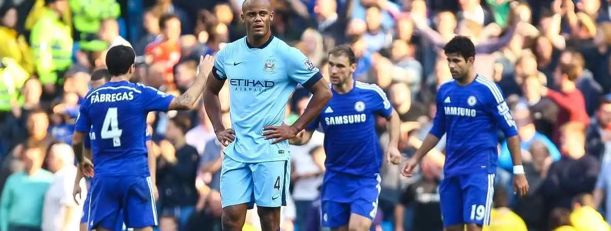 Tensión en el City: Kompany y Fernandinho casi llegan a las manos