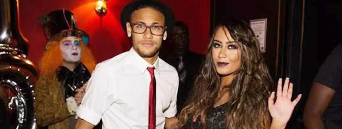 Neymar imita a Cristiano en la fiesta de cumpleaños de su hermana