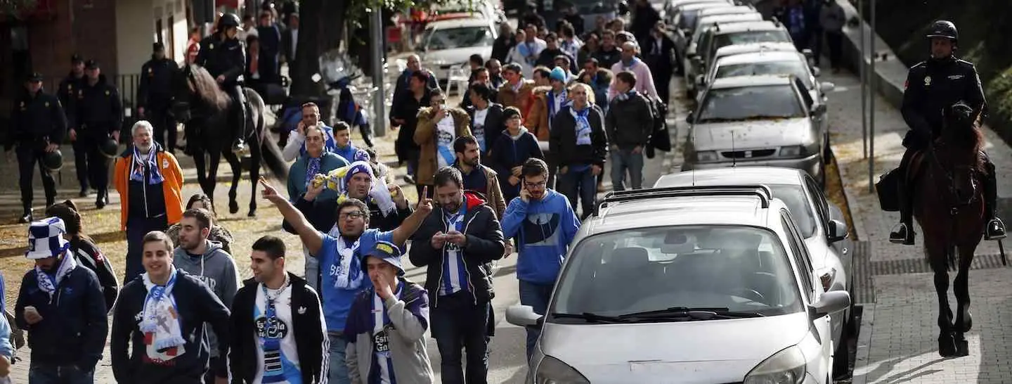 El Deportivo-Atlético será de máximo riesgo y sin colchoneros