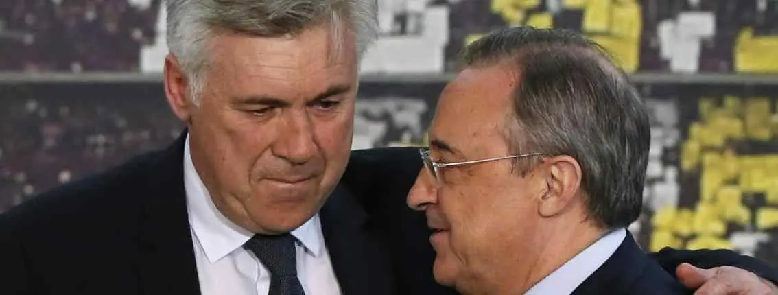El mensaje de Florentino a Ancelotti para la eliminatoria de Champions