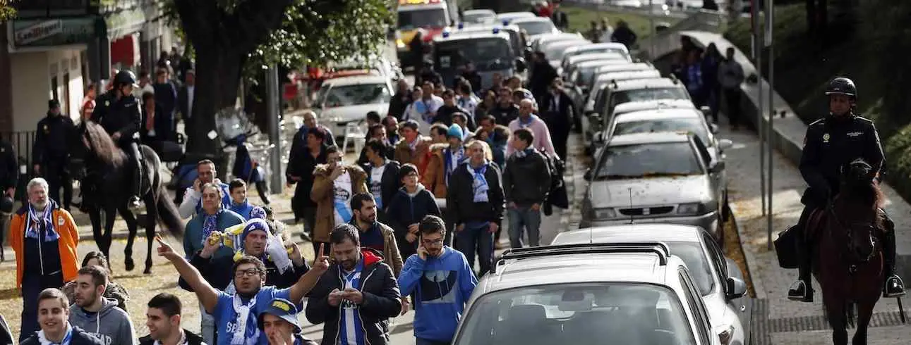 El Deportivo-Atlético de Madrid ahora sí es considerado de alto riesgo