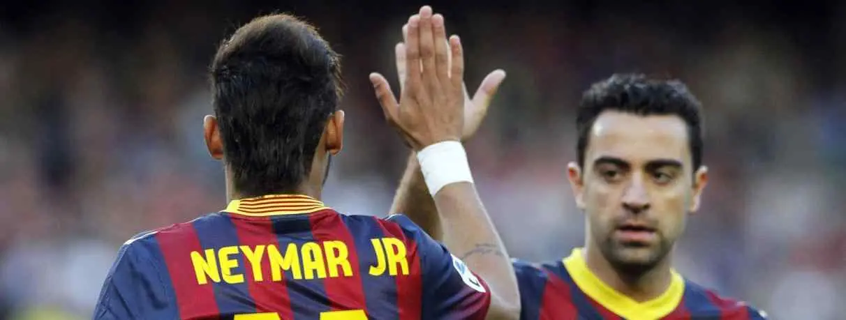 Neymar cierra la polémica pidiéndole perdón a Xavi por su conducta