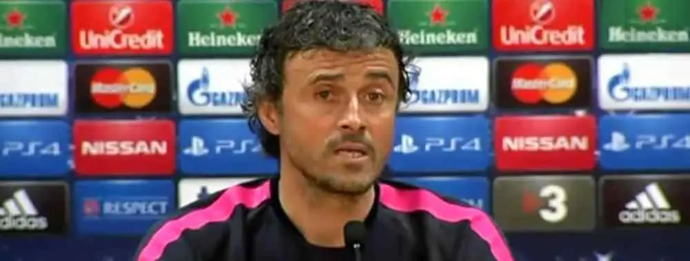 Luis Enrique solo piensa en el triunfo. 