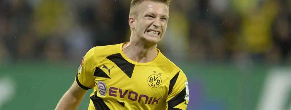 Marco Reus tiene más peligro al volante de su coche que pisando el área