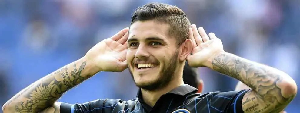 Mauro Icardi, el jugador de moda en Italia, seguirá en el Inter de Milán