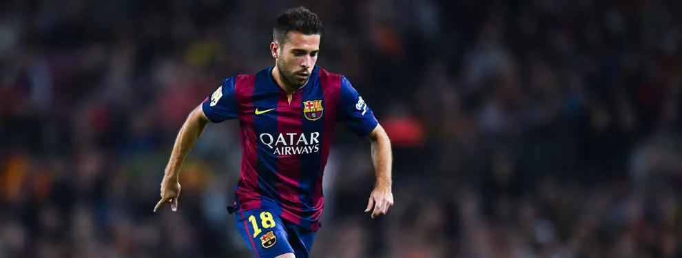 Jordi Alba se pasa de frenada en la revisión de contrato que pide al Barça