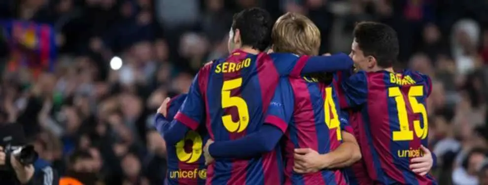 ¿Qué jugador del Barcelona disfrutó menos de la victoria ante el PSG?