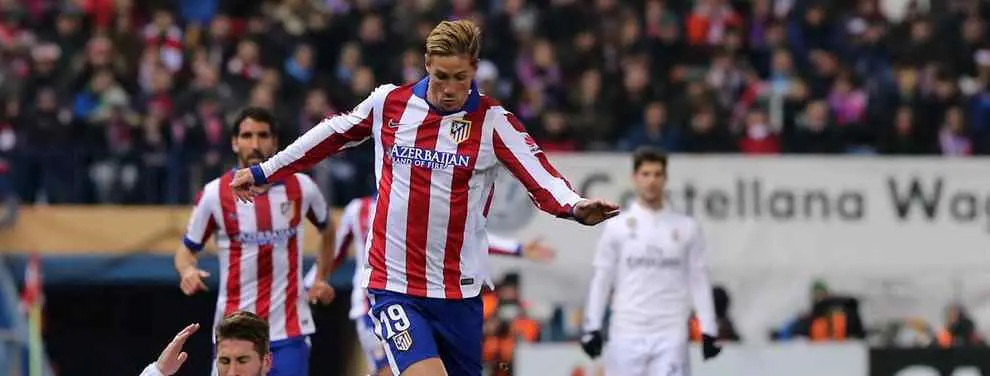 El futuro de Fernando Torres en el Atlético de Madrid pende casi de un hilo