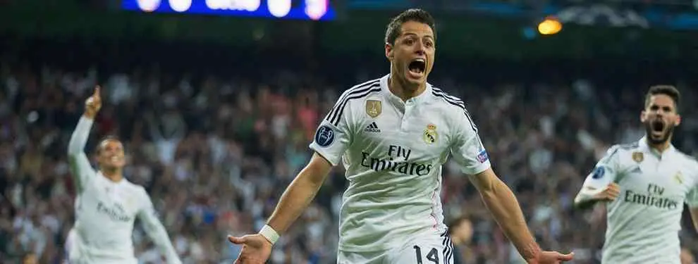 Una flor no hace verano:a Chicharito no lo salva ni el gol ante el Atlético