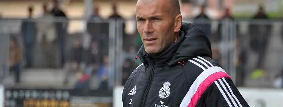 Zinedine Zidane y su Real Madrid Castilla casi se despiden del ascenso