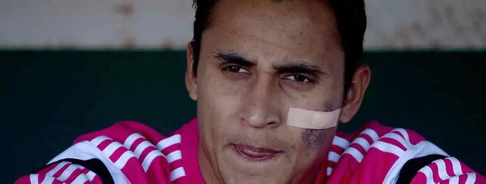 Keylor Navas no está contento y se plantea su futuro en el Real Madrid