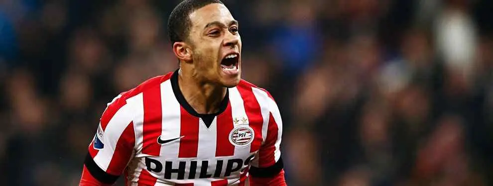 El Real Madrid también quiere entrar en la puja por Memphis Depay