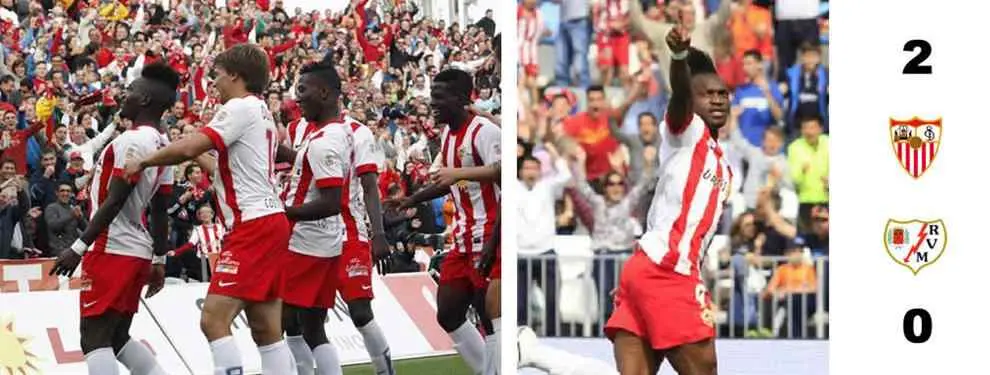 2-0: Thievy brilla y mantiene vivas las esperanzas del Almería