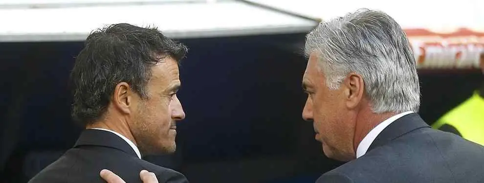 El detalle de gestión del vestuario que comparten Ancelotti y Luis Enrique