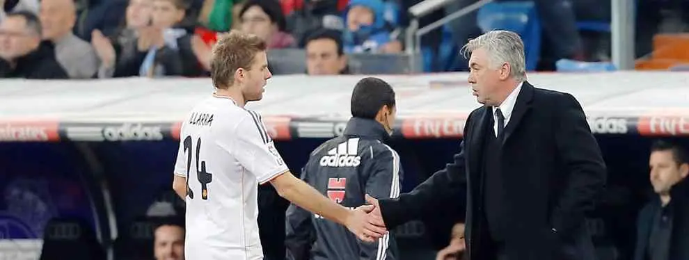 Illarra se queda solo: vestuario, Ancelotti y club le han dado la espalda