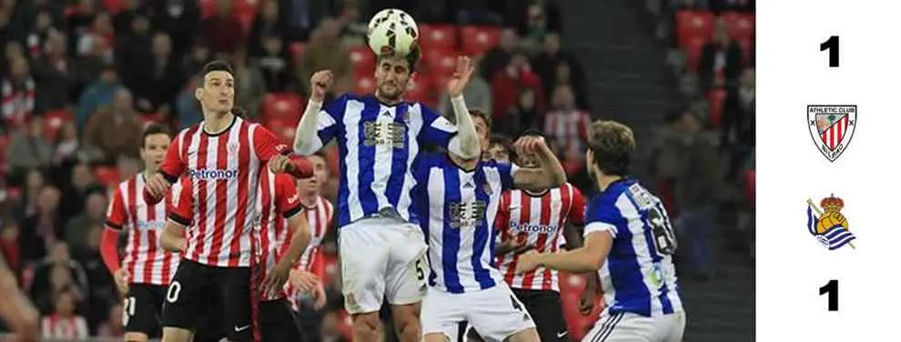 La Real saca petróleo de San Mamés (1-1) y el Levante ajusticia al Córdoba