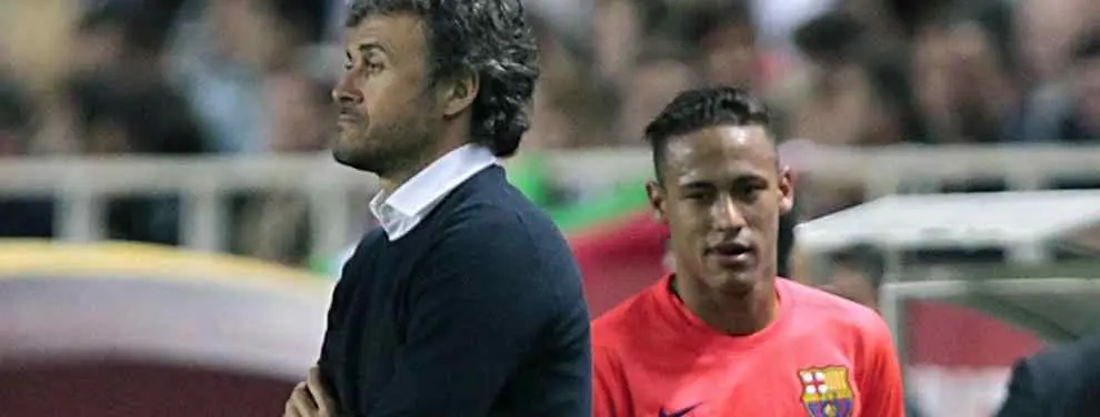 Luis Enrique se pelea con todos menos con el público del Camp Nou