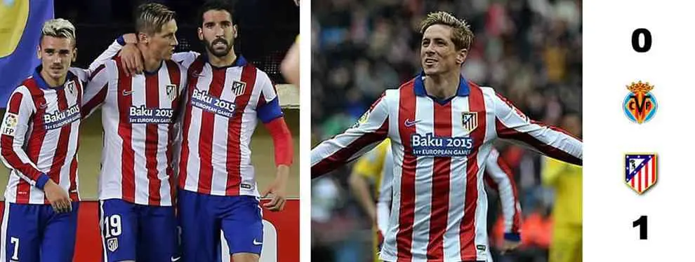 Bailly regala un gol a Fernando Torres y éste tres puntos de oro al Atleti