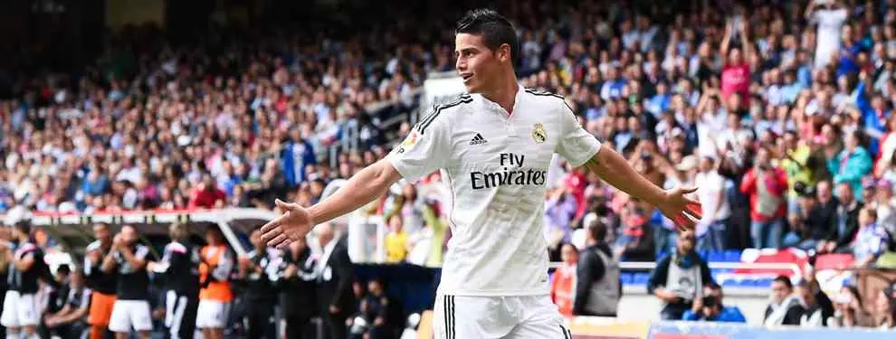 James Rodríguez coloca a Isco Alarcón en al puerta de salida del Madrid