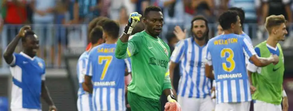 El Málaga recula para hacerse más fuerte: Barral ya tiene pareja de baile