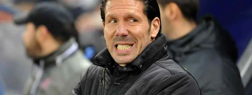 El técnico Atlético Simeone ningunea a Barça y Madrid