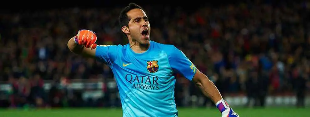 Claudio Bravo está a las puertas de un nuevo récord con el Barcelona