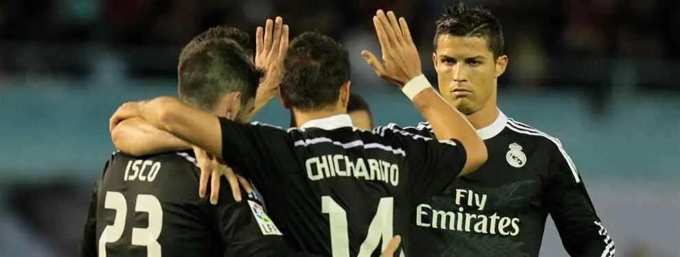 Cristiano Ronaldo anuló a Chicharito en una apuesta demasiado arriesgada