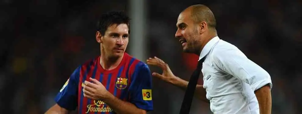 Pep Guardiola prepara un plan anti Messi para enfrentarse al Barcelona