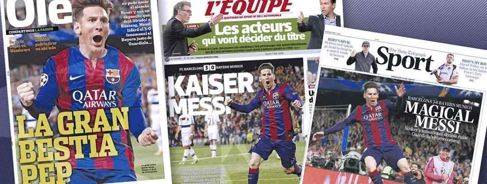 Así le ha dado el día Messi a Cristiano: 