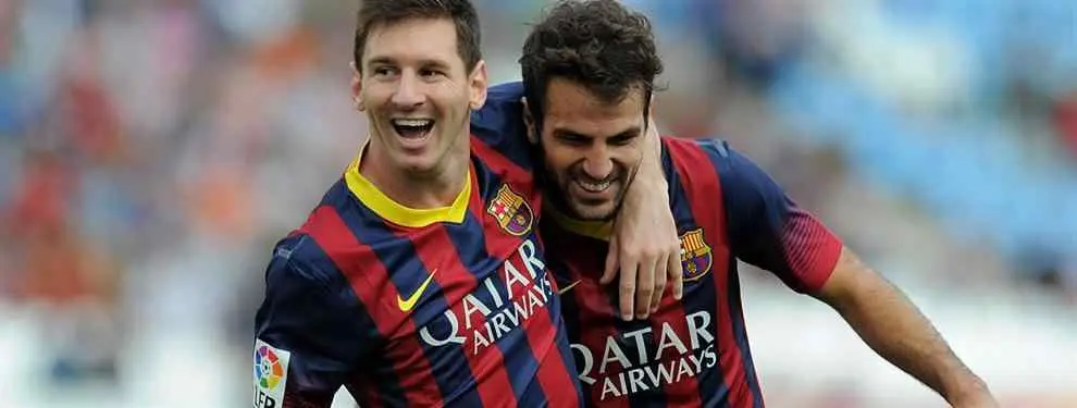 Cesc no dejó huella en el vestuario del Barça: sólo dos le echan de menos